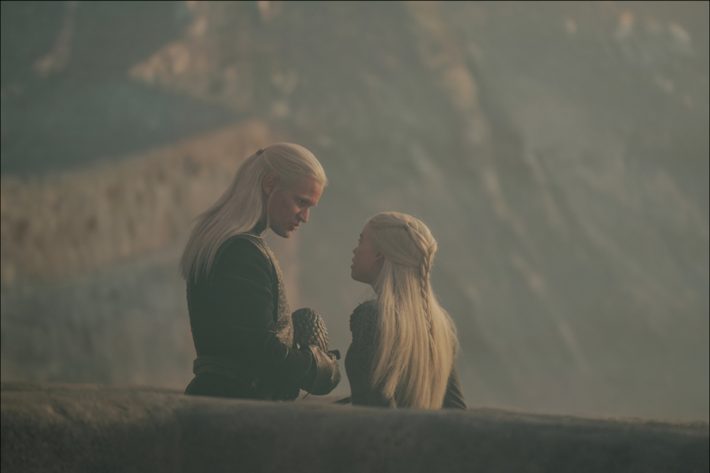 La princesse Rhaenyra et le prince Daemon